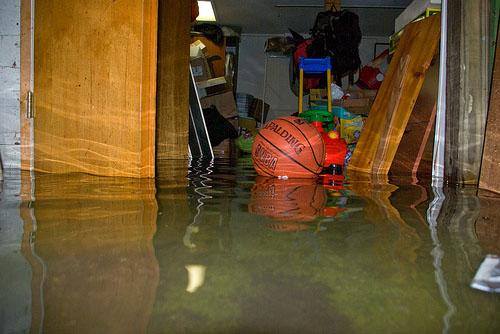 Flooding in basement